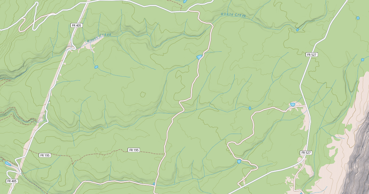 Map preview of HOUSE CRK B