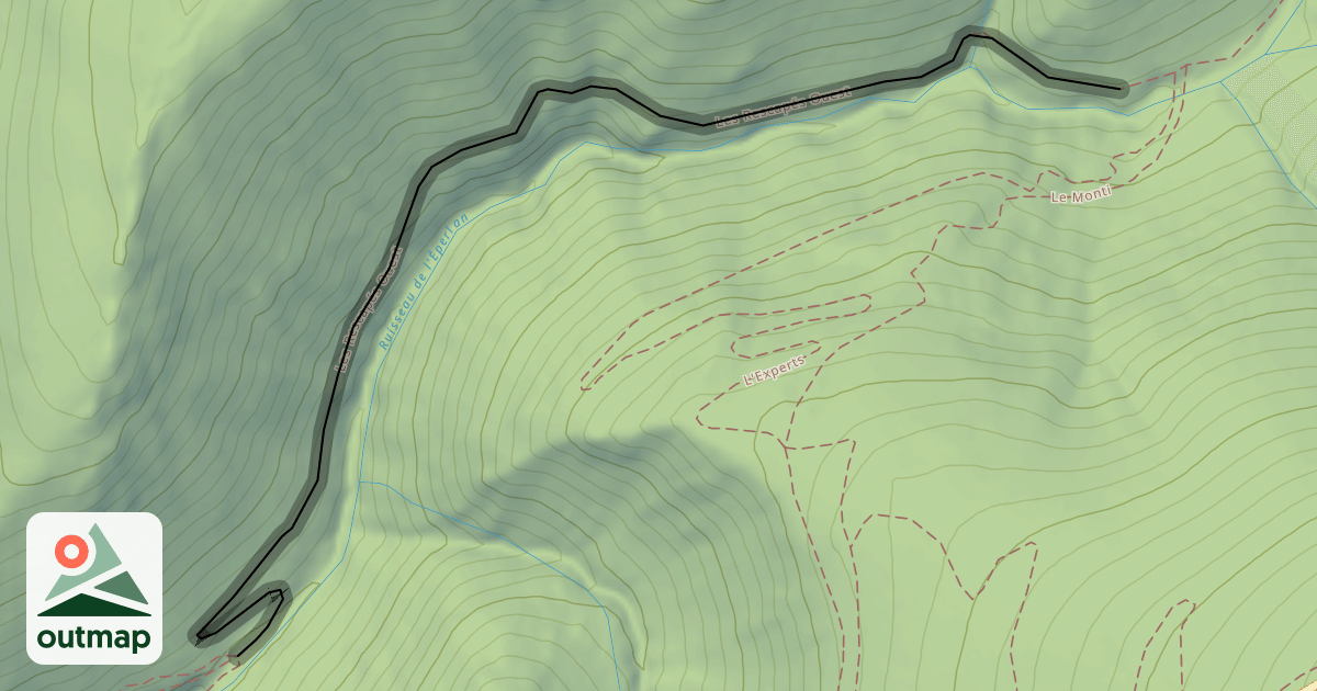 Map of Les Rescapés Ouest