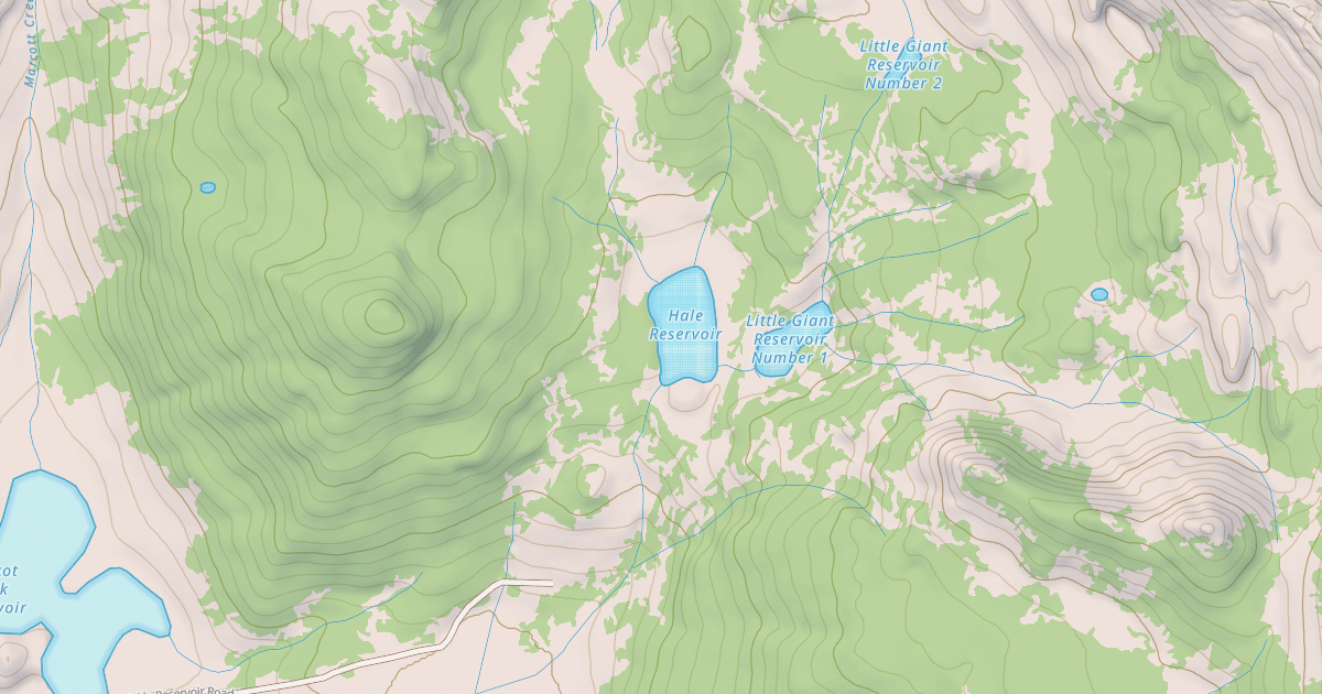 Map preview of USFS Motor Vehicle Use Map Trails 10030