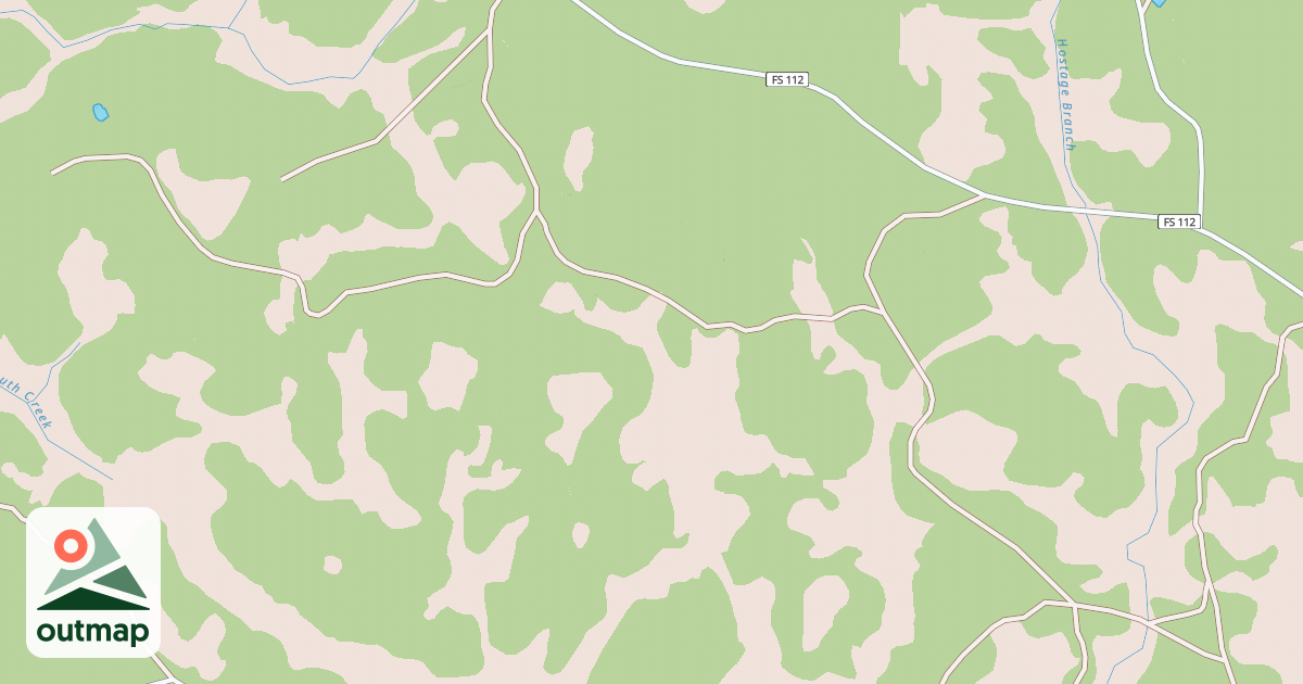 Map of USFS Motor Vehicle Use Map Roads {FCD46783-FFDB-4C5B-8AA7-BC46A0F958E7}