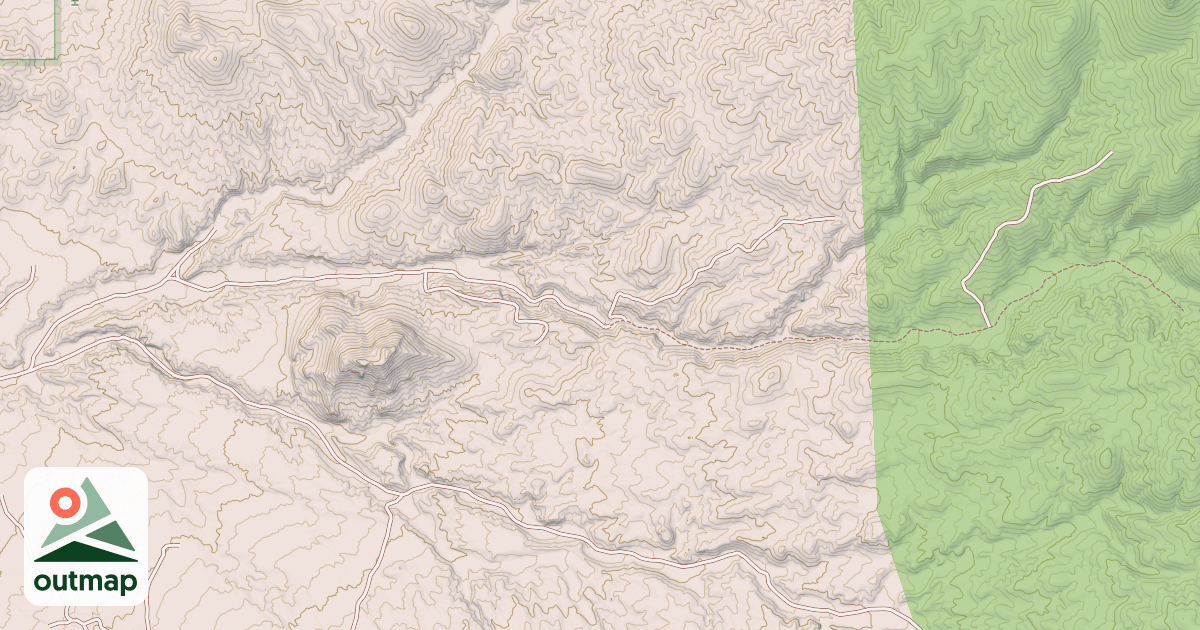 Map of MOORES NORTHUMBERLAND