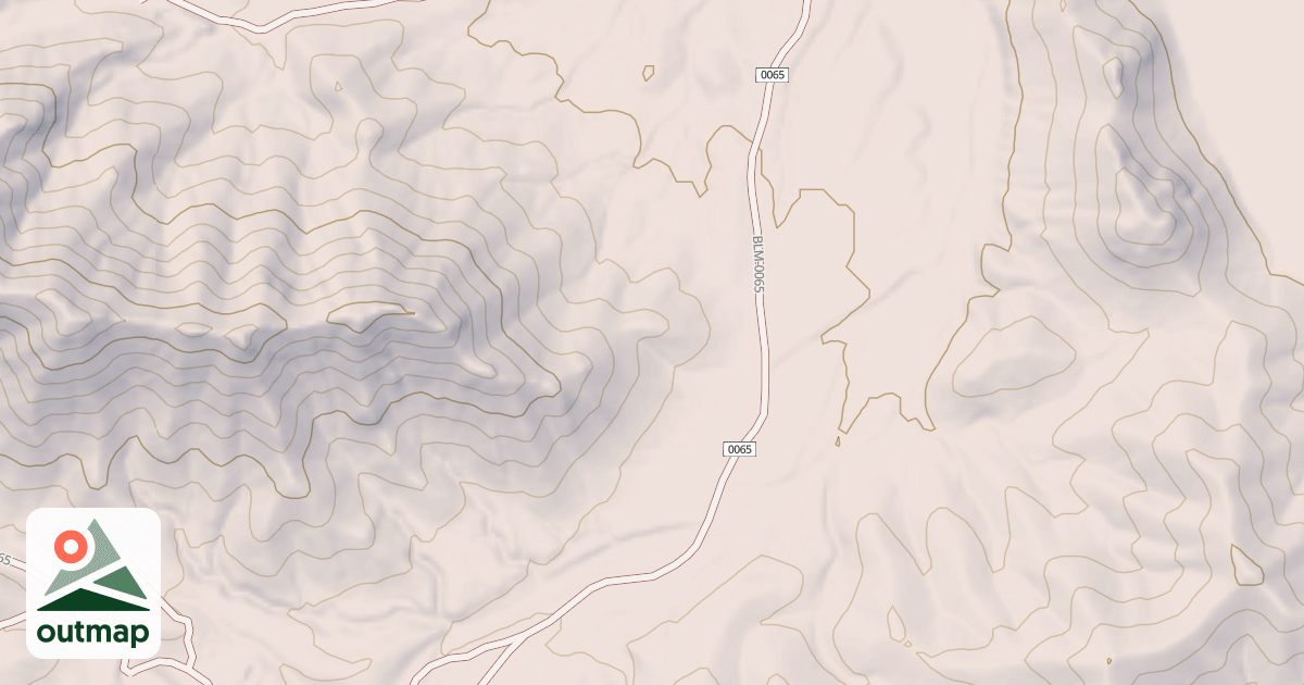 Map of BLM National GTLF Public Motorized Roads 168273ee-9c04-4aab-8590-c2c543612057
