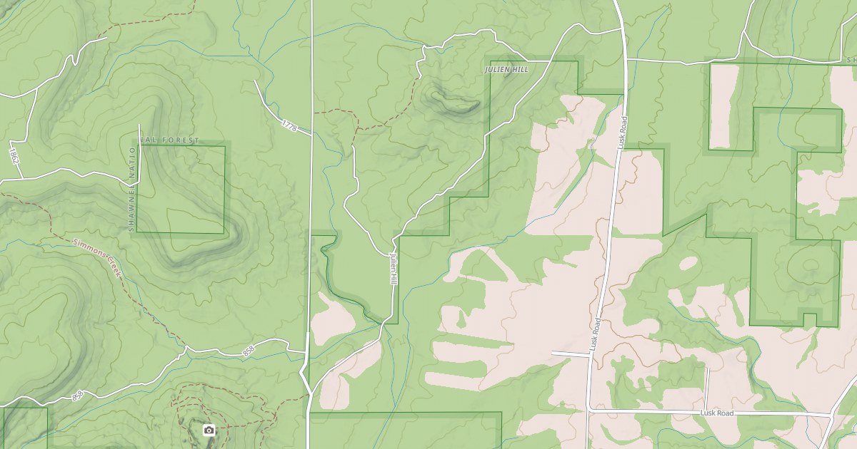 Map preview of JULIEN HILL