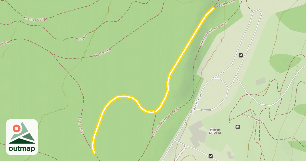 Map of Besh Loop