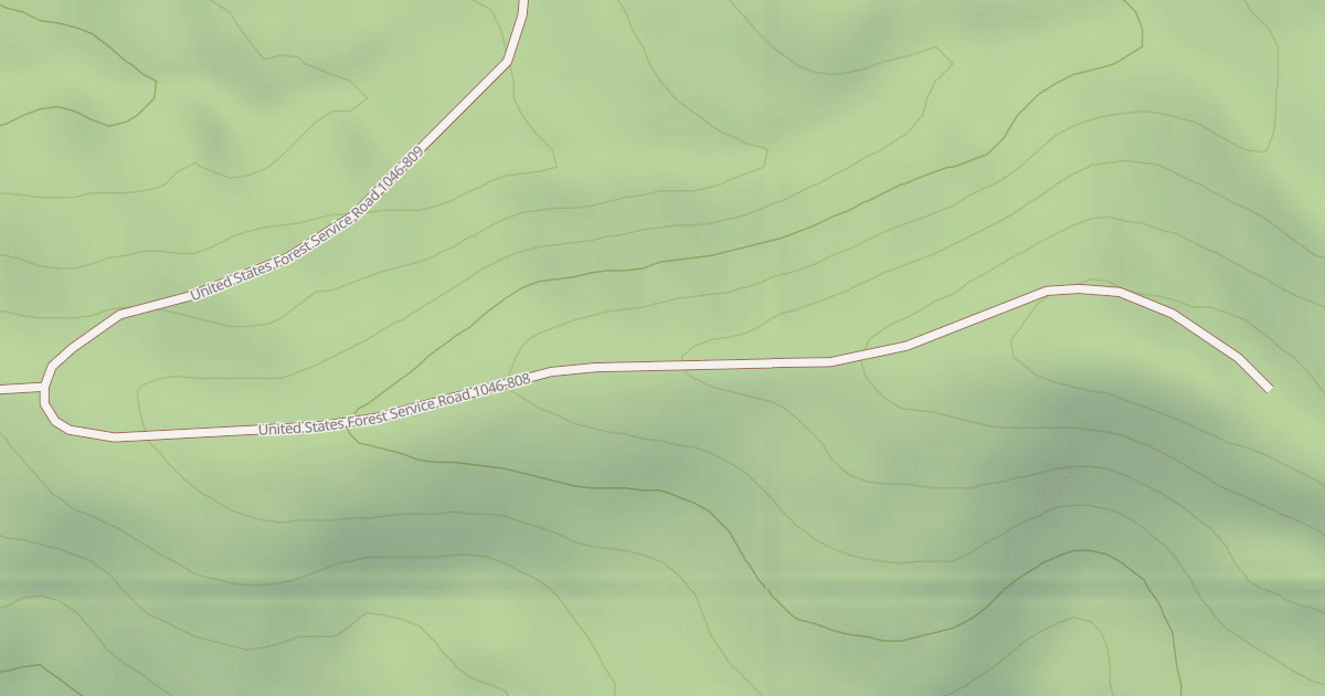 Map preview of USFS National Forest System Roads {E11881F4-FD38-44C9-A95C-DE020DC52C21}