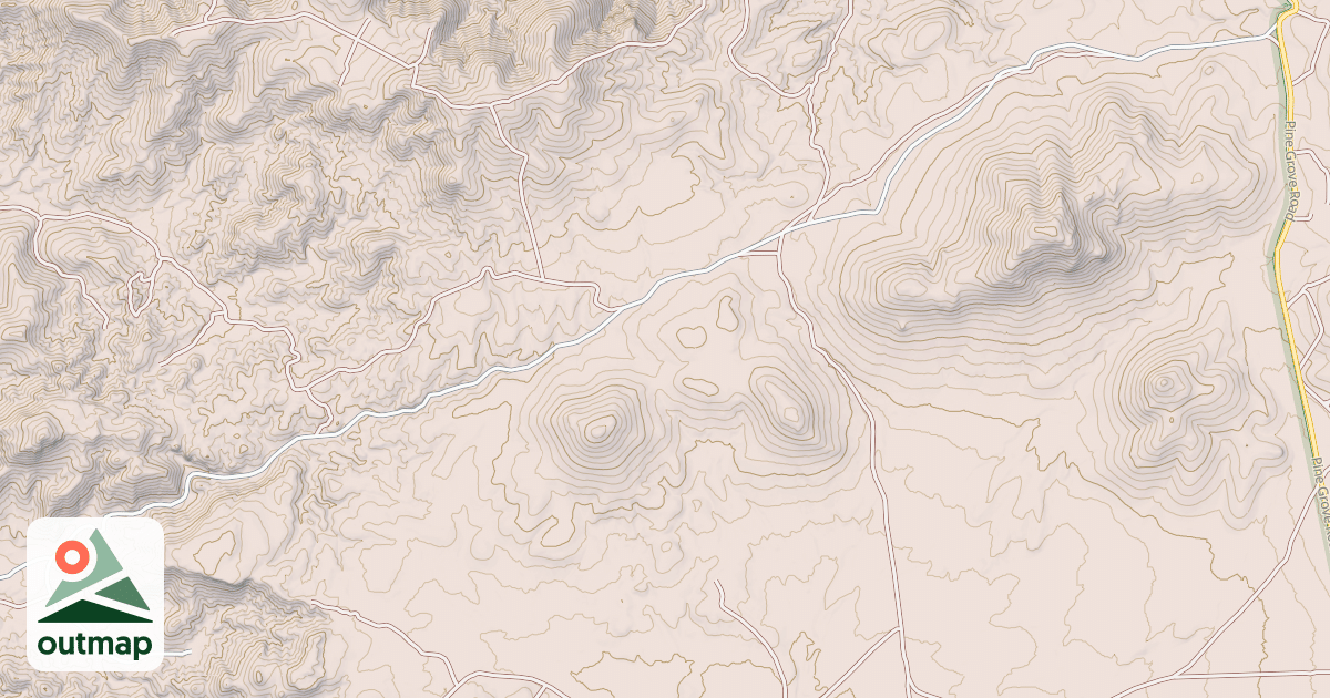 Map of PROSPECTS ROAD