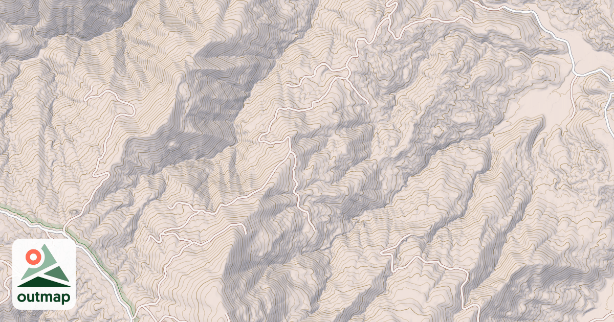Map of NO NAME RIDGE