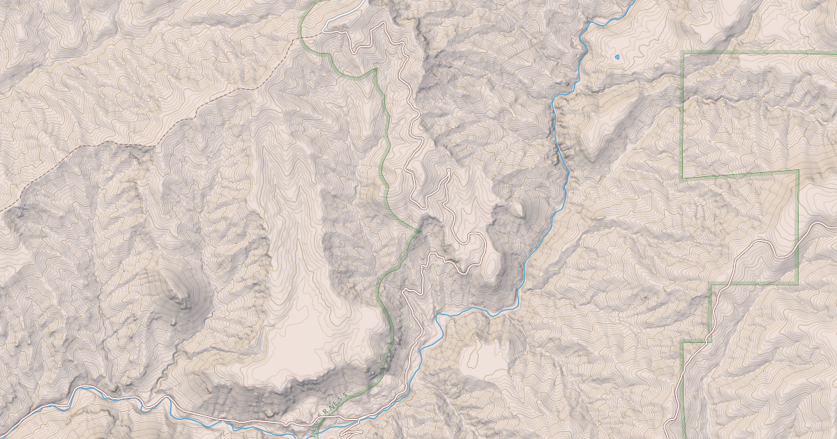 Map preview of PONDEROSA WAY