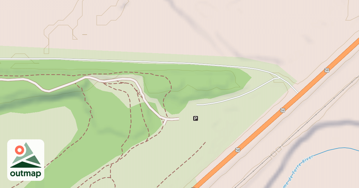 Map of Appleton Area Recreational Park