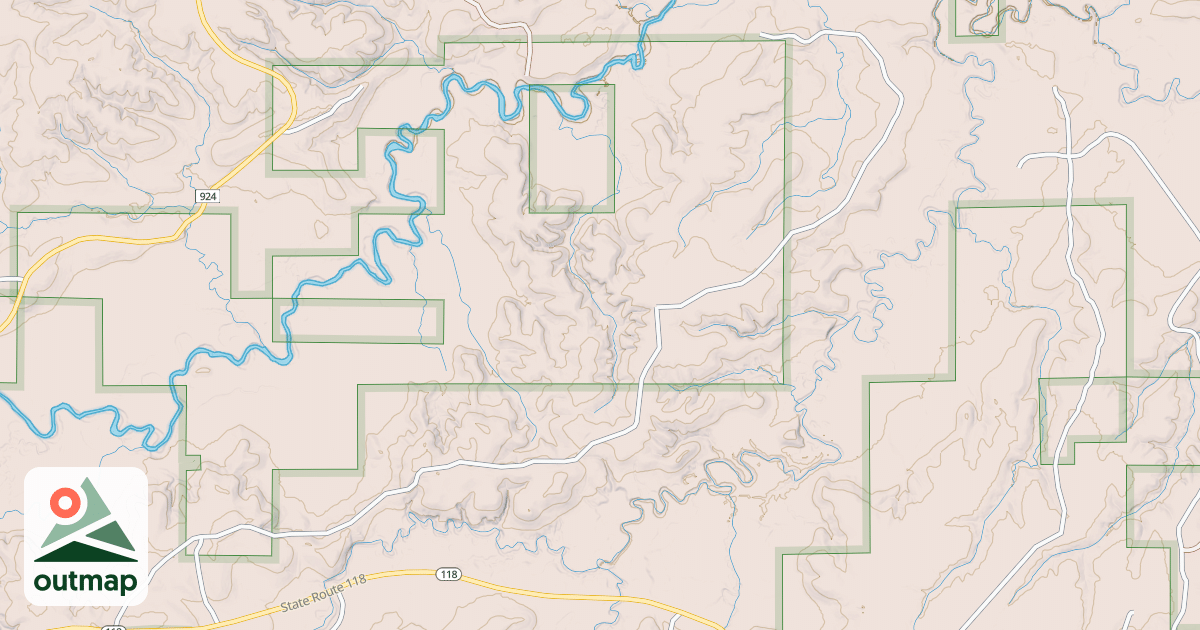 Map of RACE TRACK