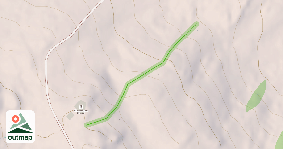 Map of Fire Bowl Ungroomed