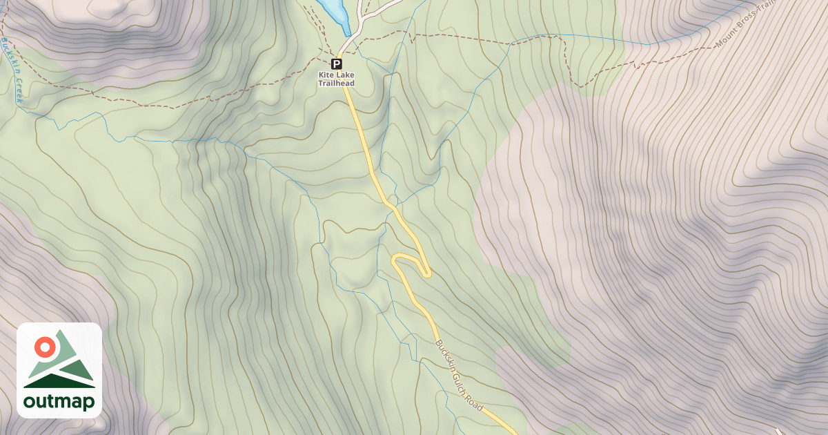 Map of BUCKSKIN