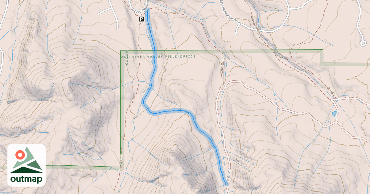 Map of Bailey