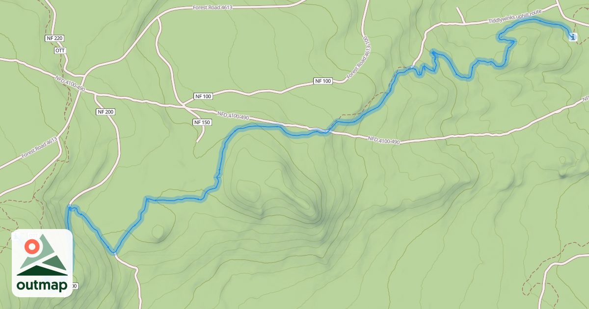 Map of Tiddly Winks (Lower)