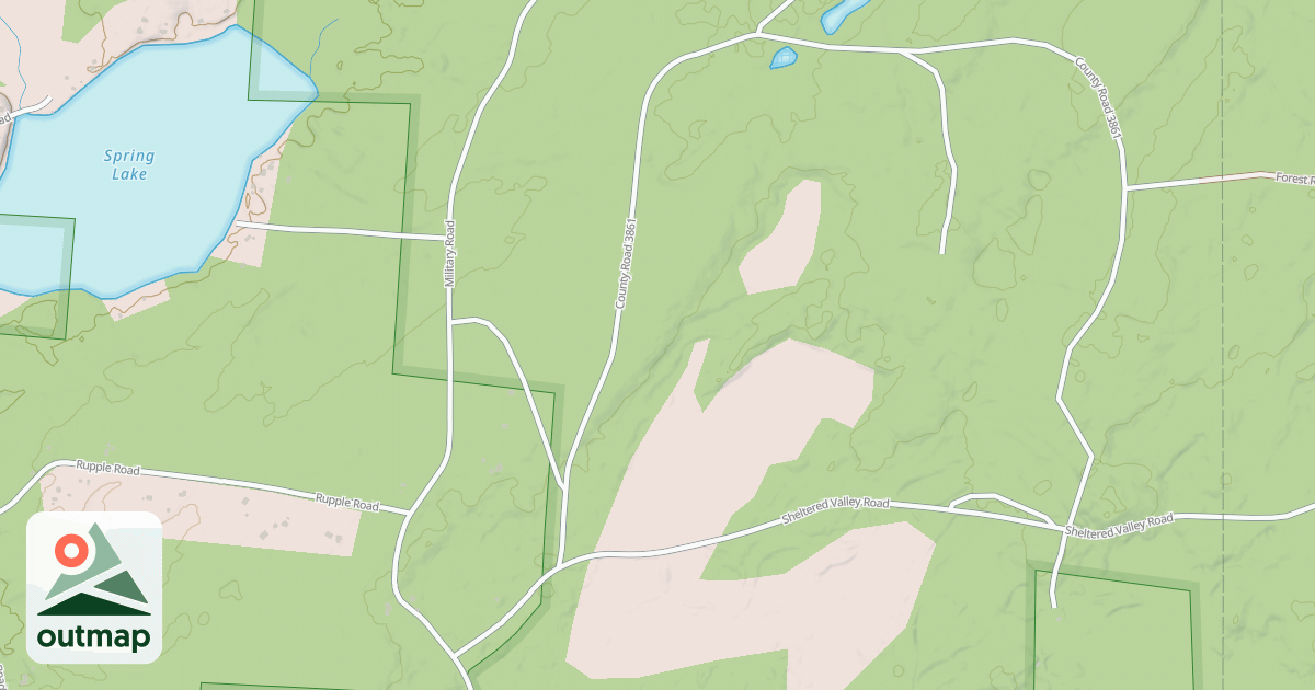 Map of Oneida County Snowmobile