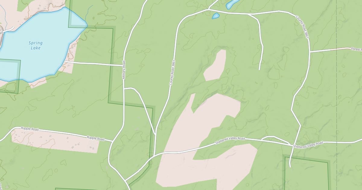 Map preview of Oneida County Snowmobile