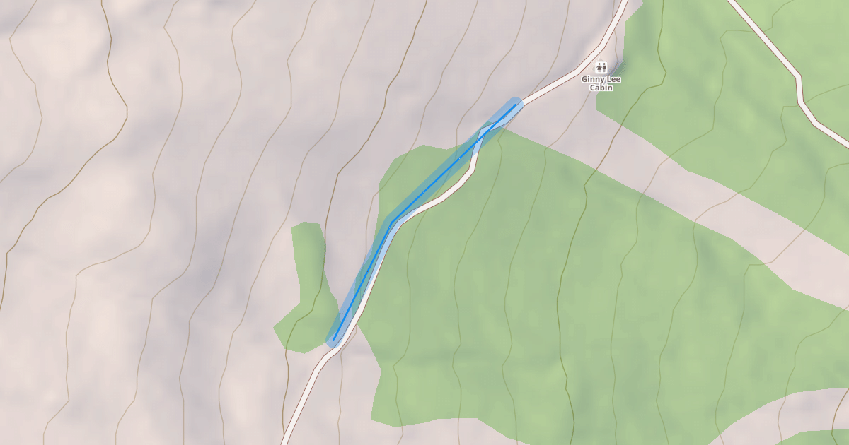 Map preview of Tickler Gulch