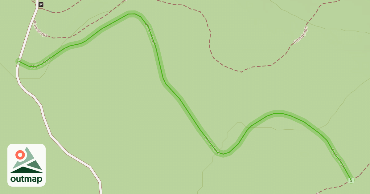 Map of Phil's Trail