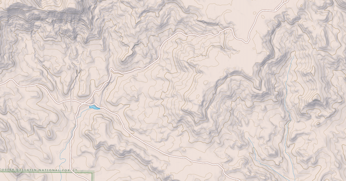 Map preview of DAILY CREEK
