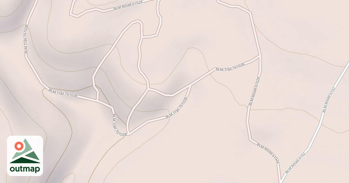 Map of Blm 6102b