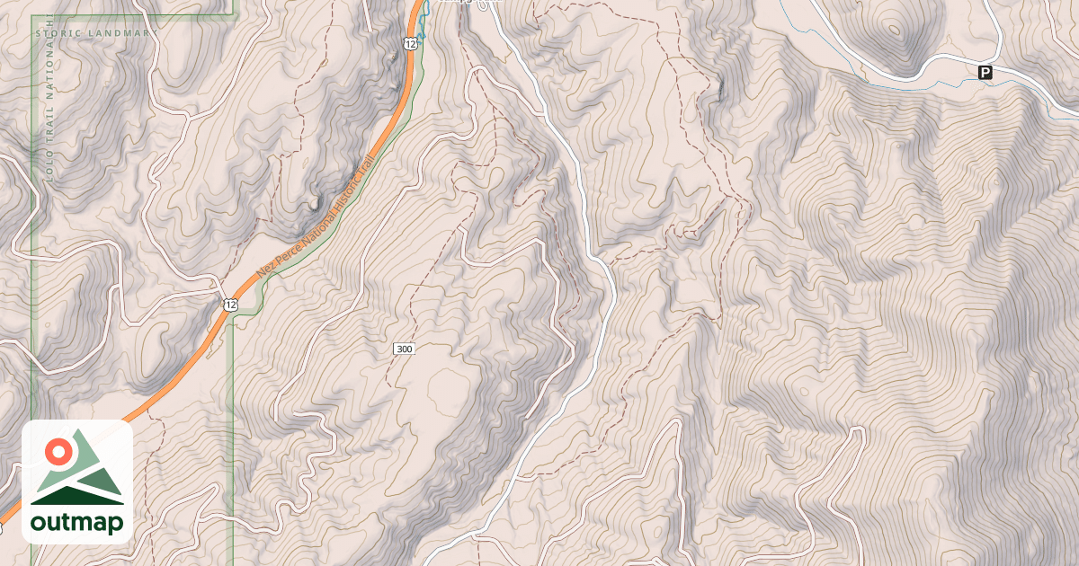 Map of LEE CREEK