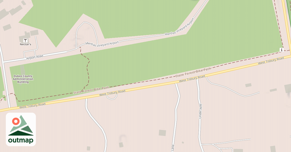 Map of Correllus Bike Path