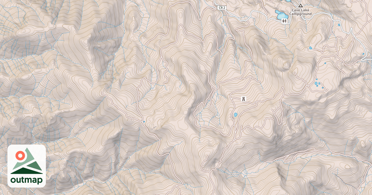 Map of MT VIDA