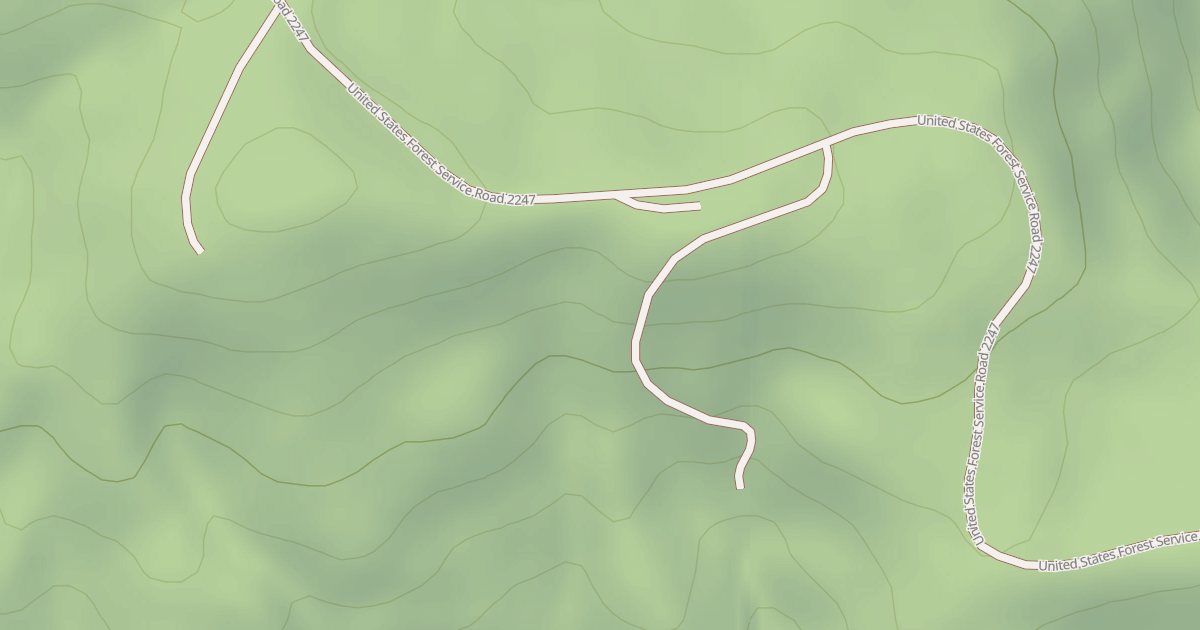 Map preview of USFS Motor Vehicle Use Map Roads {E3C589E6-E408-466A-88A6-66FFD5AA3D95}