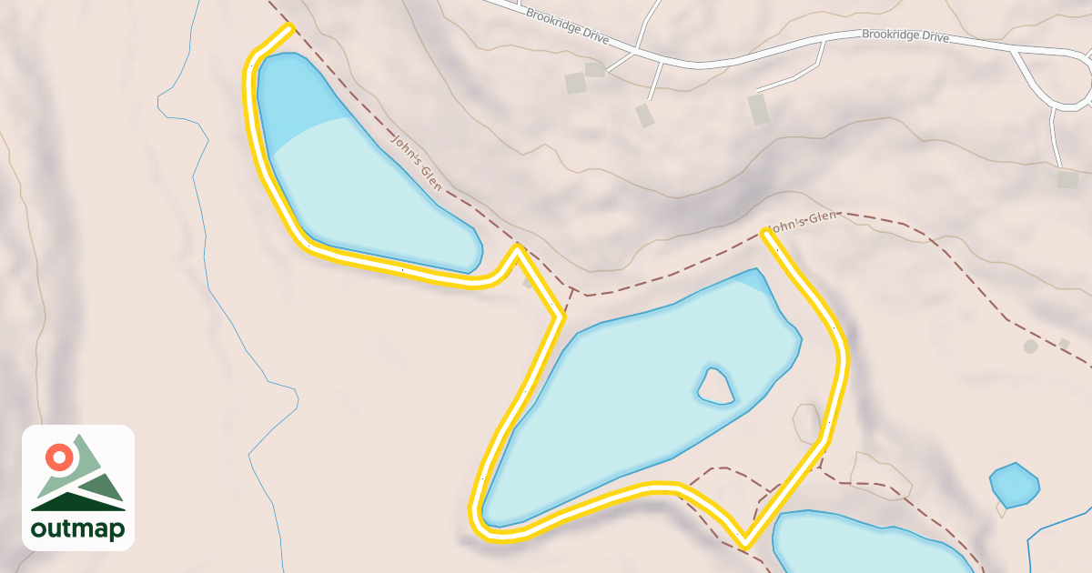 Map of John's Glen