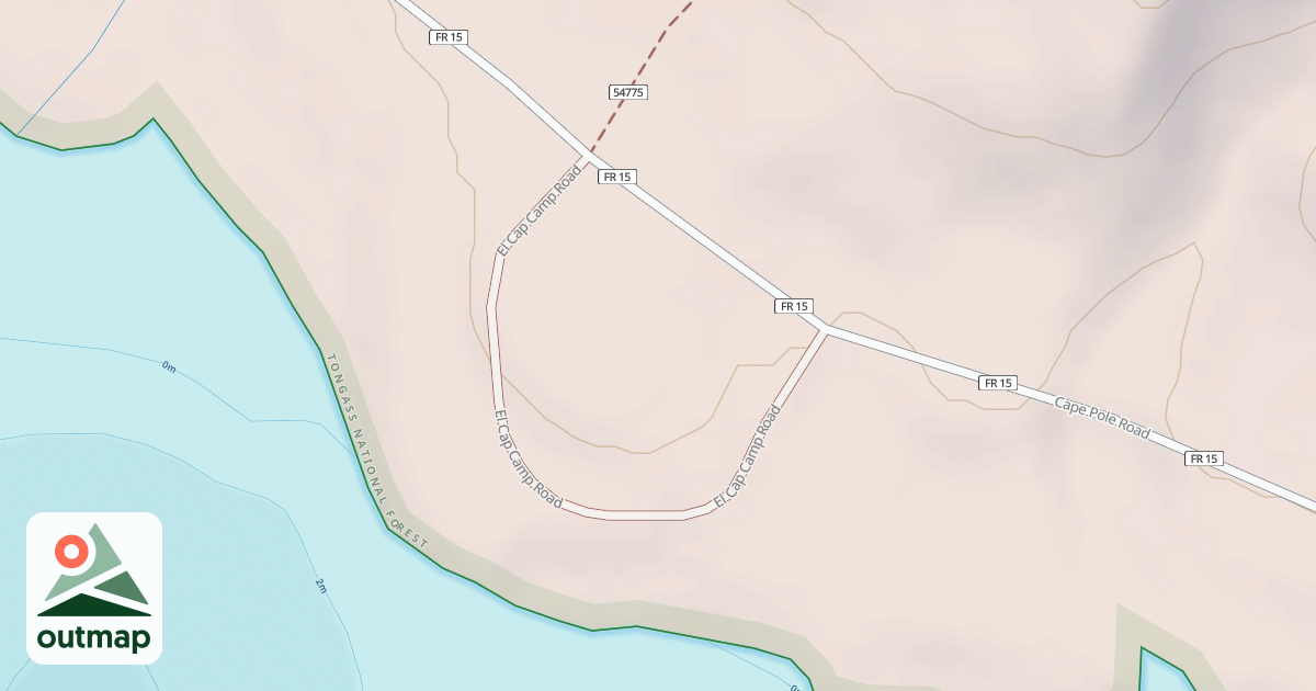 Map of EL CAP CAMP