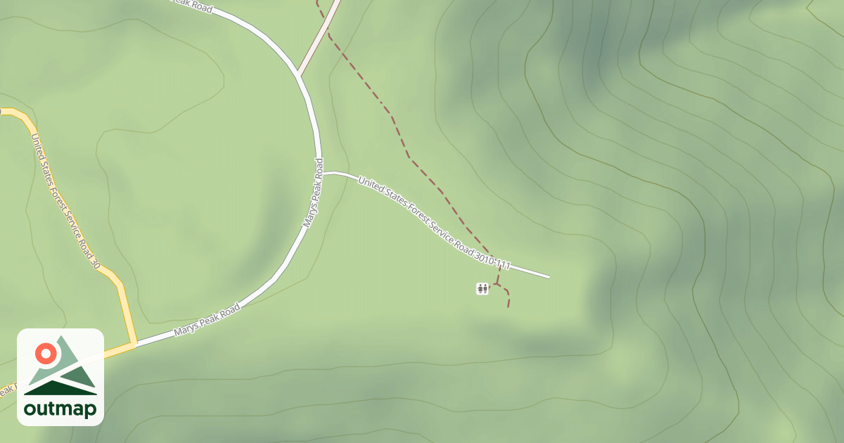 Map of CONNERS CAMP
