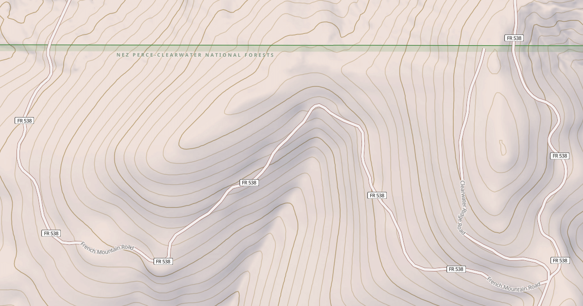 Map preview of FRENCH MOUNTAIN