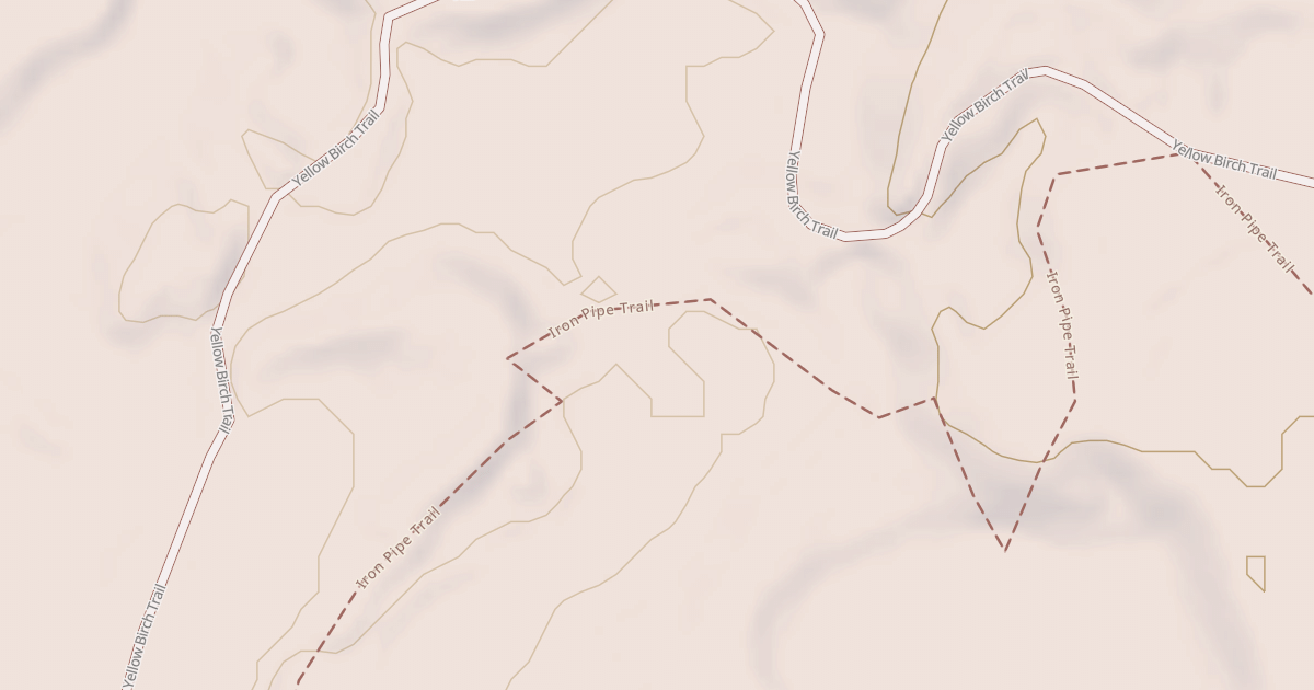 Map preview of Straight Arrows Trail