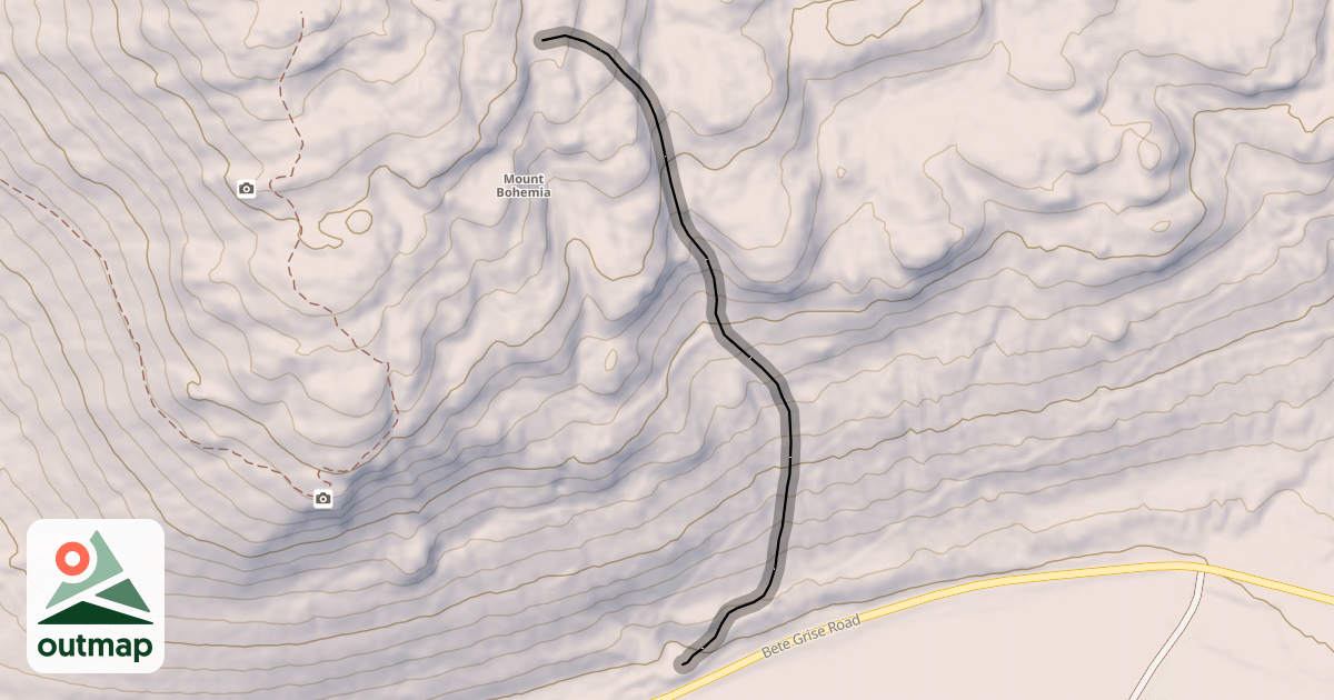 Map of Black Bear