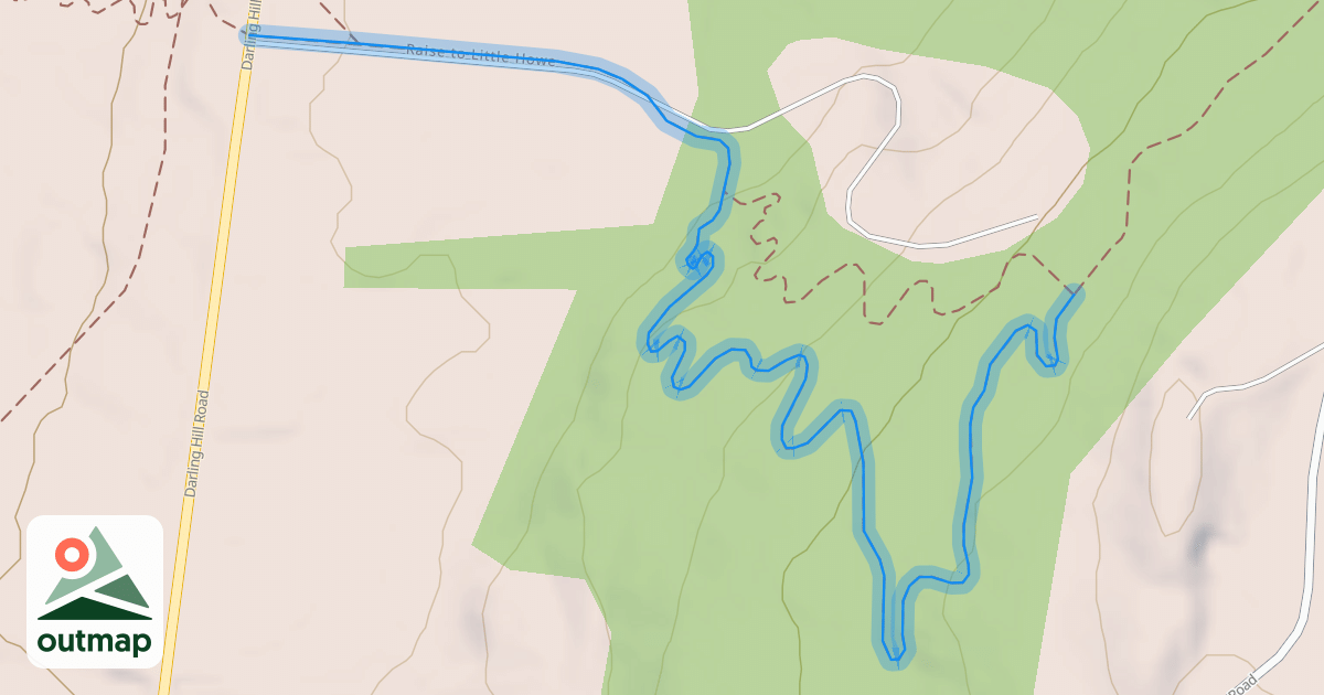 Map of Raise to Little Howe