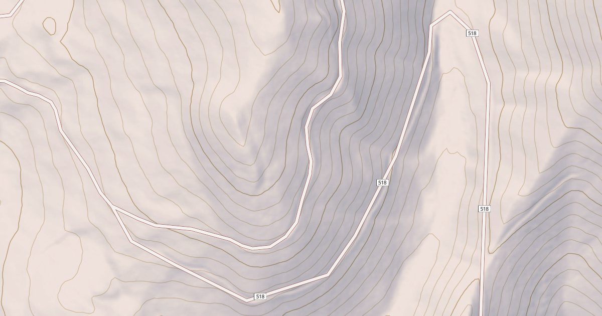 Map preview of MILLER MTN ALICE CRK
