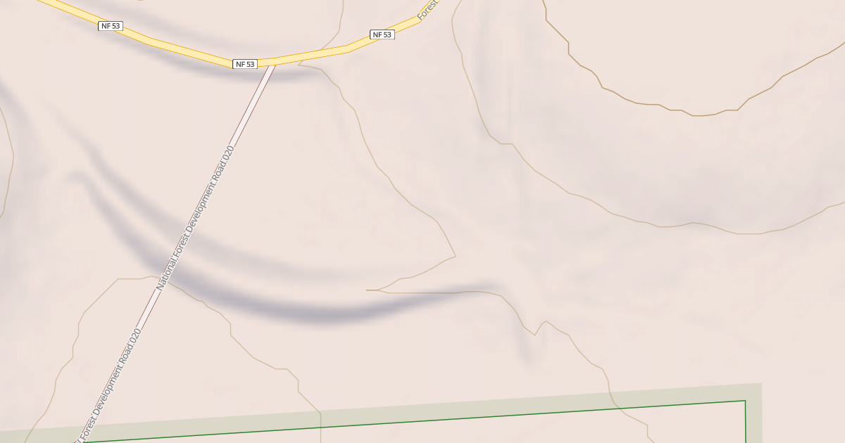 Map preview of USFS National Forest System Roads {EBBB89E6-A63E-48CB-9AE7-CC50EFA537E0}