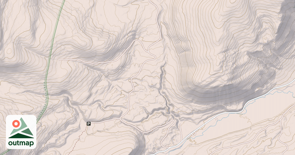 Map of GREEN CANYON