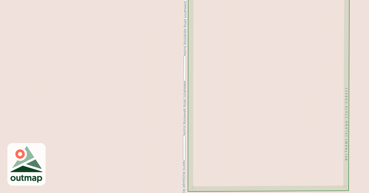 Map of Warroad/Roseau Trails