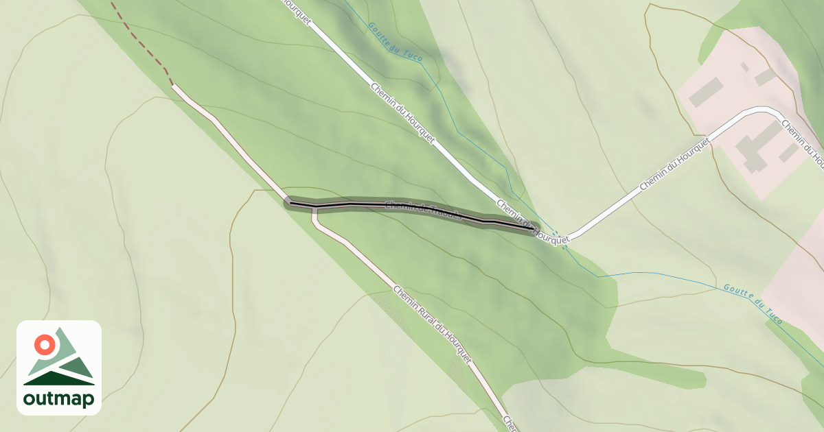 Map of Chemin de Traouès