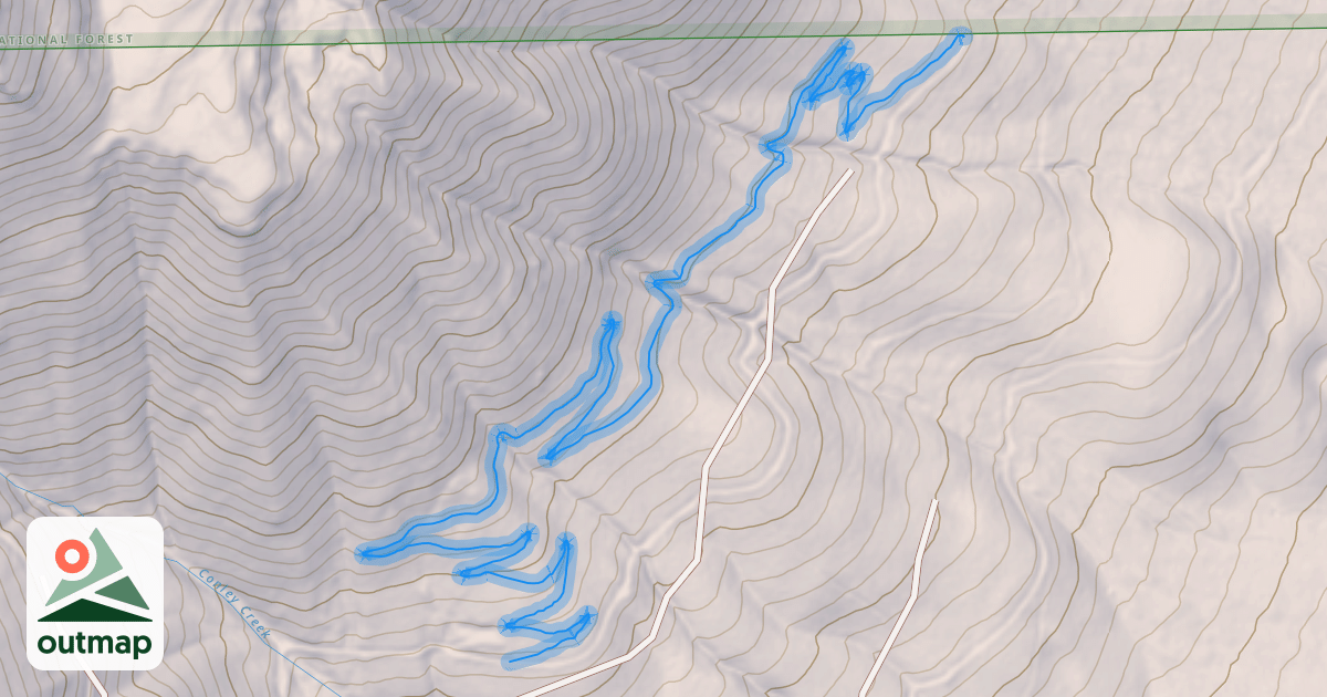 Map of 755 Sasquatch