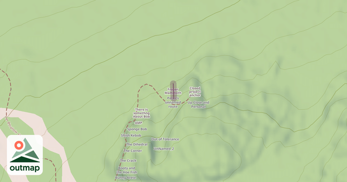 Map of Elephant Cave