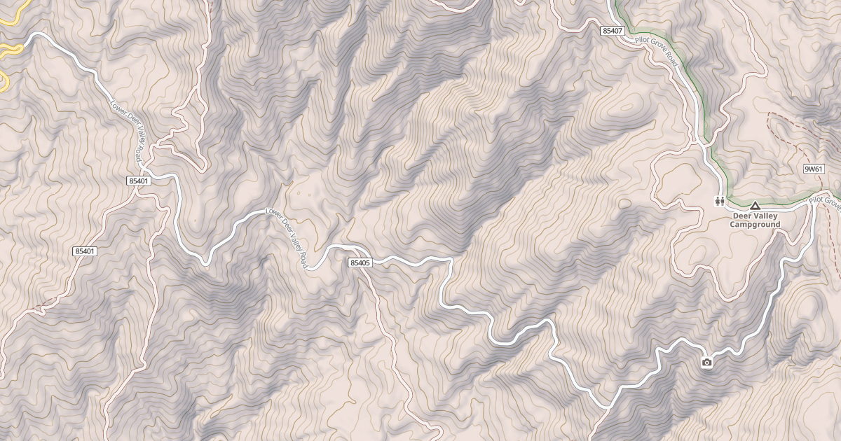 Map preview of LOWER DEER VALLEY