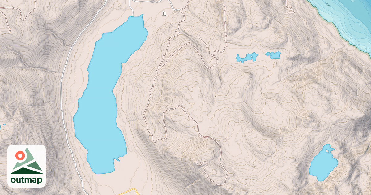 Map of EAST LUCK LAKE