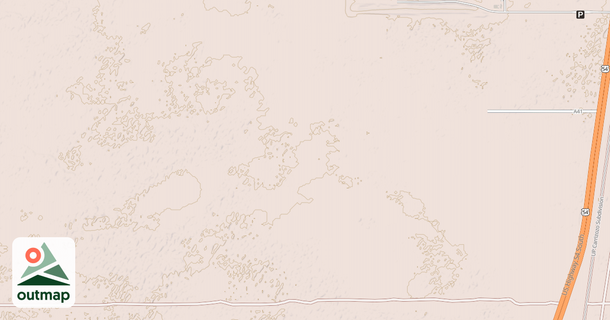 Map of Red Sands Ohv - Trail System
