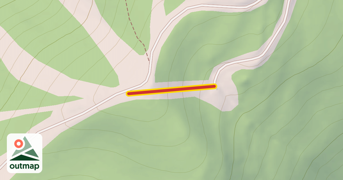Map of Tushar Peaks Surface Lift