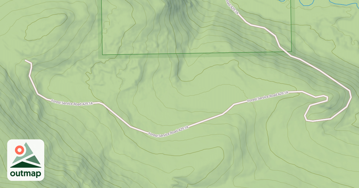 Map of COW CR RESVR