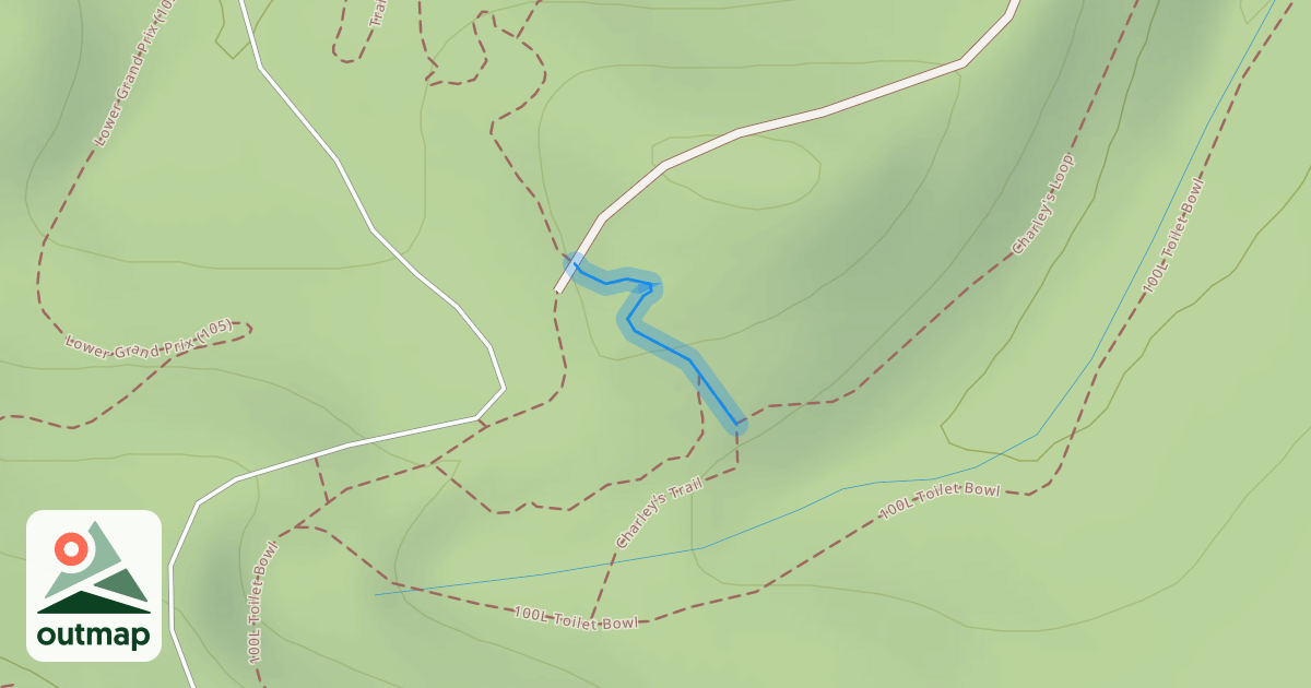 Map of Charley's Loop