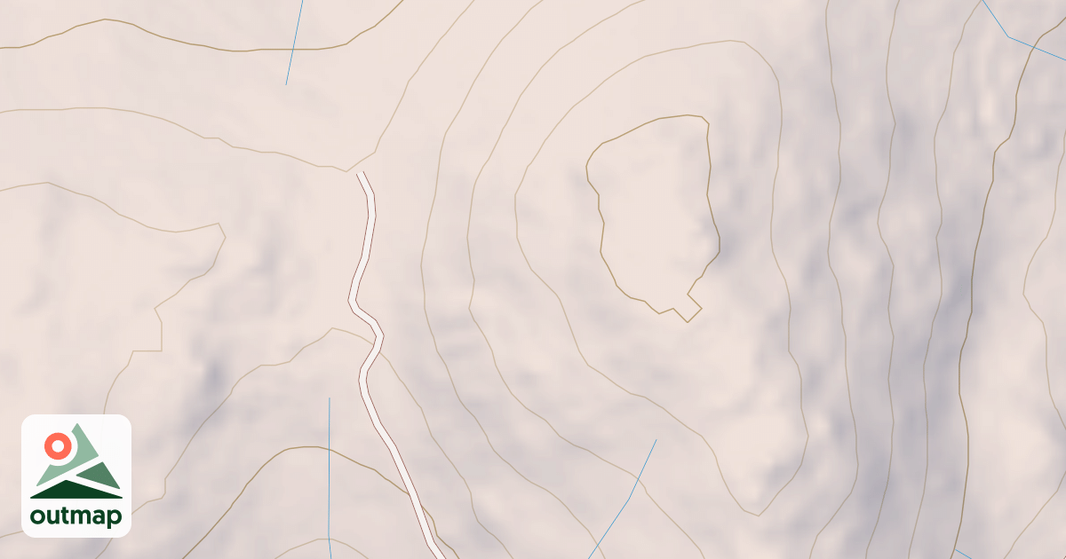 Map of BONE RIDGE B SPUR T1