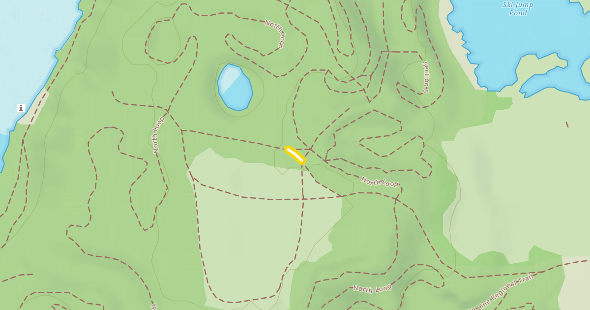 Map preview of Twin Lake Trail